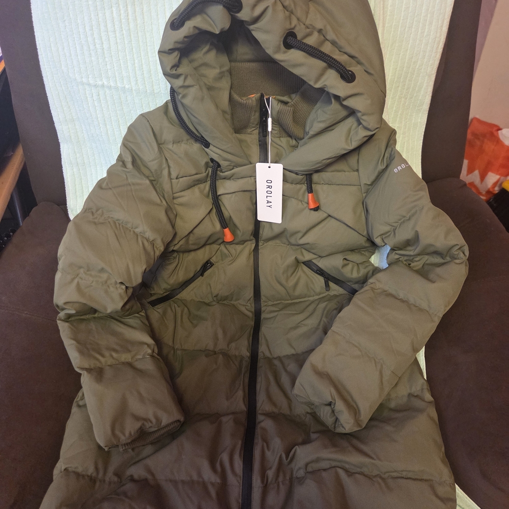 OLAY Olive and Orange Jacket